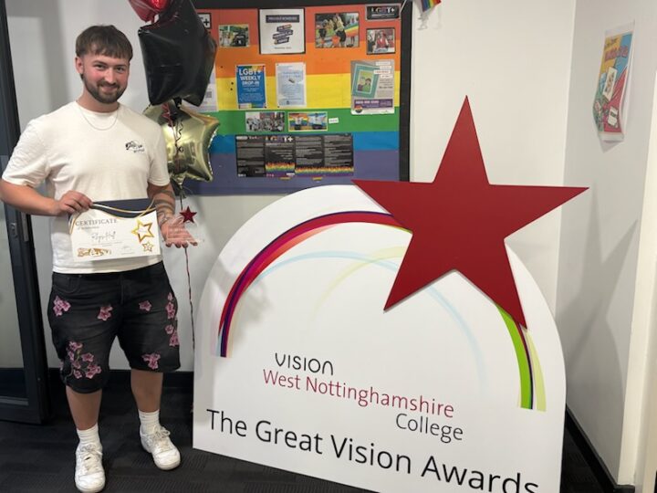 Apprentice wins West Notts College Award