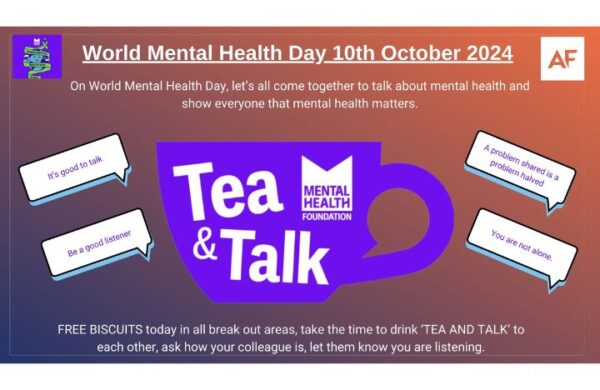 World Mental Health Awareness Day 10th October 2024